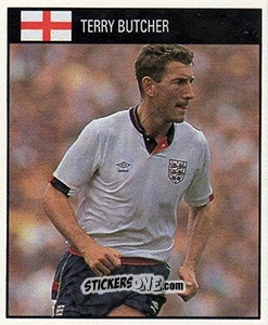 Sticker Terry Butcher - World Cup 1990 n. 47 - Orbis