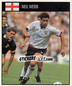 Sticker Neil Webb - World Cup 1990 - Orbis
