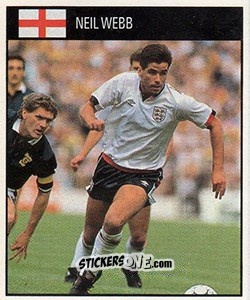 Sticker Neil Webb - World Cup 1990 - Orbis