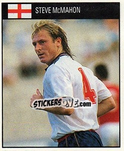 Cromo Steve McMahon - World Cup 1990 - Orbis
