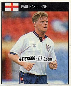Sticker Paul Gascoigne - World Cup 1990 - Orbis
