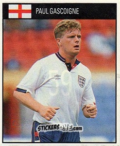 Sticker Paul Gascoigne - World Cup 1990 n. 59 - Orbis