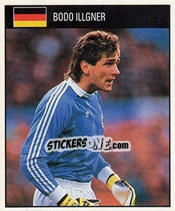 Cromo Bodo Illgner - World Cup 1990 - Orbis