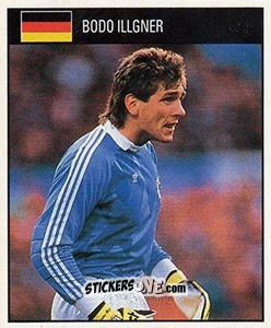 Sticker Bodo Illgner - World Cup 1990 n. 64 - Orbis