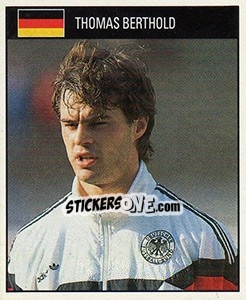 Sticker Thomas Berthold - World Cup 1990 - Orbis