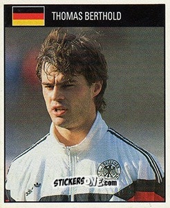 Sticker Thomas Berthold - World Cup 1990 n. 65 - Orbis