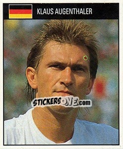 Sticker Klaus Augenthaler - World Cup 1990 n. 67 - Orbis