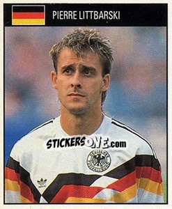 Sticker Pierre Littbarski - World Cup 1990 - Orbis