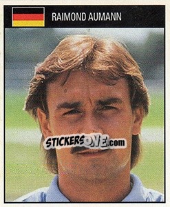 Cromo Raimond Aumann - World Cup 1990 - Orbis