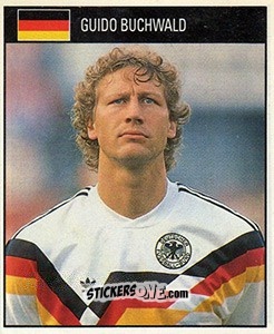 Sticker Guido Buchwald - World Cup 1990 n. 77 - Orbis