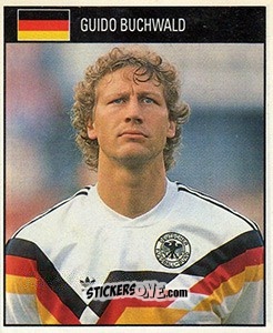 Sticker Guido Buchwald - World Cup 1990 - Orbis