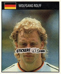 Cromo Wolfgang Rolff - World Cup 1990 - Orbis