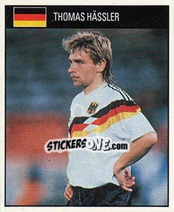 Sticker Thomas Hässler - World Cup 1990 - Orbis