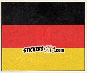 Sticker National Flag - World Cup 1990 - Orbis