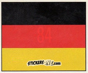 Cromo National Flag - World Cup 1990 - Orbis