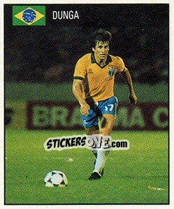 Sticker Dunga - World Cup 1990 - Orbis