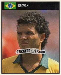 Sticker Geovani - World Cup 1990 n. 92 - Orbis