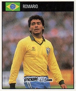 Sticker Romario - World Cup 1990 n. 94 - Orbis