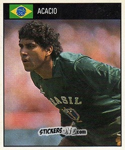 Sticker Acacio - World Cup 1990 - Orbis