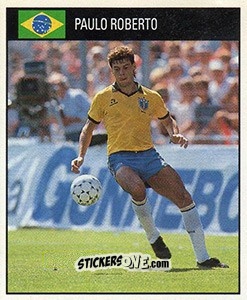 Figurina Paulo Roberto - World Cup 1990 - Orbis