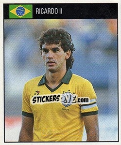 Cromo Ricardo II - World Cup 1990 - Orbis
