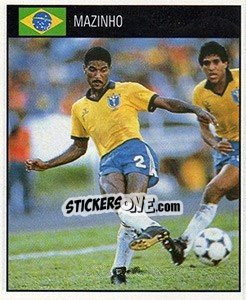 Sticker Mazinho - World Cup 1990 - Orbis