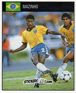 Sticker Mazinho - World Cup 1990 - Orbis