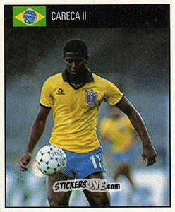 Figurina Careca II - World Cup 1990 - Orbis