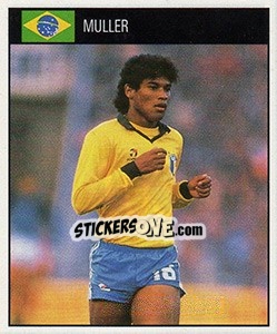 Cromo Muller - World Cup 1990 - Orbis