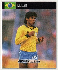 Cromo Muller - World Cup 1990 - Orbis