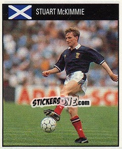 Cromo Stuart McKimmie - World Cup 1990 - Orbis