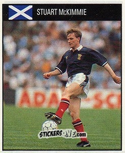 Sticker Stuart McKimmie - World Cup 1990 - Orbis