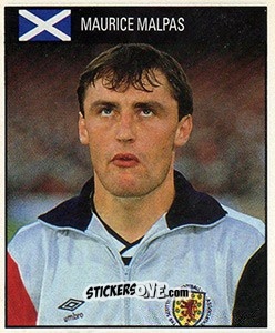 Sticker Maurice Malpas - World Cup 1990 - Orbis