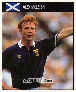 Sticker Alex McLeish - World Cup 1990 n. 109 - Orbis