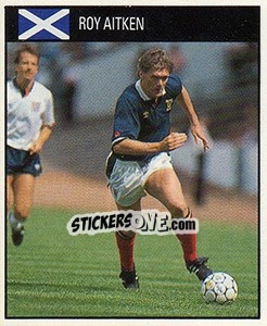 Cromo Roy Aitken - World Cup 1990 - Orbis