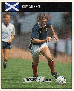 Cromo Roy Aitken - World Cup 1990 - Orbis