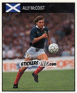 Cromo Ally McCoist - World Cup 1990 - Orbis