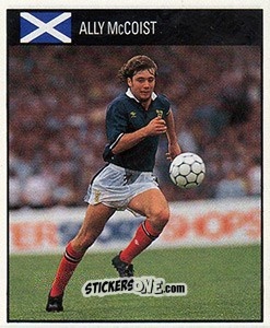 Cromo Ally McCoist - World Cup 1990 - Orbis