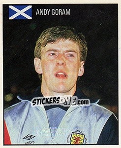 Sticker Andy Goram - World Cup 1990 - Orbis