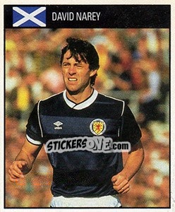 Sticker David Narey - World Cup 1990 - Orbis