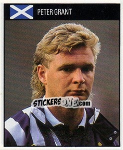Sticker Peter Grant - World Cup 1990 - Orbis