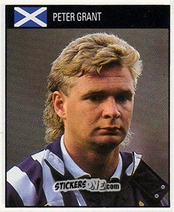 Sticker Peter Grant - World Cup 1990 n. 123 - Orbis