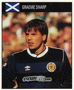 Sticker Graeme Sharp - World Cup 1990 n. 125 - Orbis