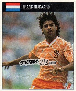Sticker Frank Rijkaard - World Cup 1990 - Orbis