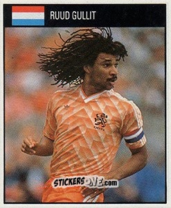 Sticker Ruud Gullit - World Cup 1990 n. 136 - Orbis