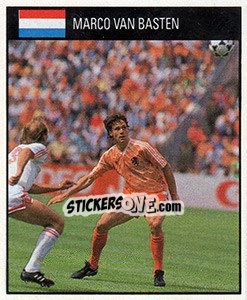 Cromo Marco Van Basten - World Cup 1990 - Orbis