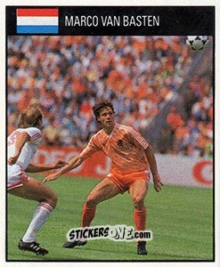 Sticker Marco Van Basten - World Cup 1990 n. 137 - Orbis