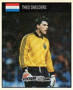Cromo Theo Snelders - World Cup 1990 n. 138 - Orbis