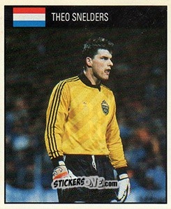 Cromo Theo Snelders - World Cup 1990 - Orbis