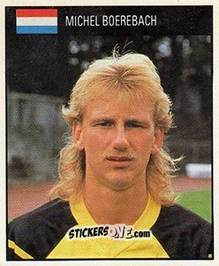 Sticker Michel Boerebach - World Cup 1990 - Orbis